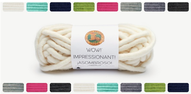 Yarn: Meet Lionbrand yarns’ Wow!®