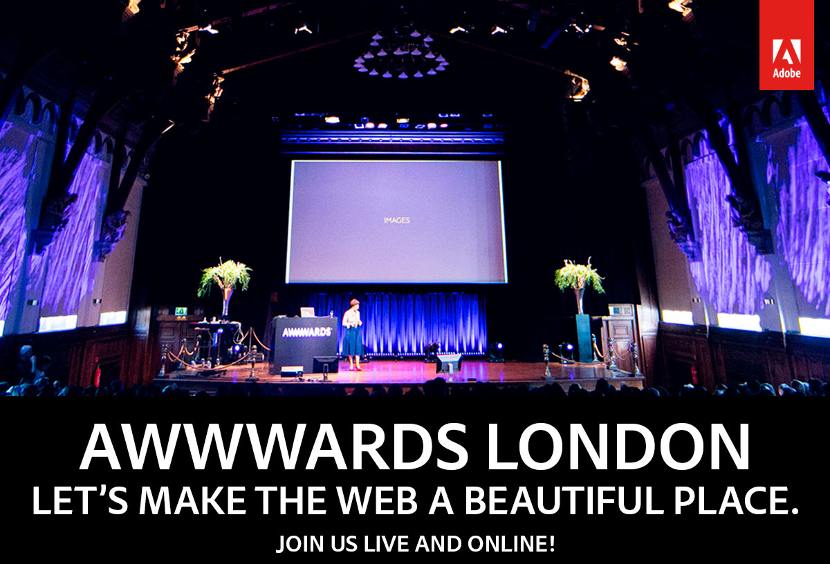 Digital craft: Join Adobe AWWWards London live on the 2nd of February 2017 and watch design professionals bring their unique perspective to the art of XD and Digital Design