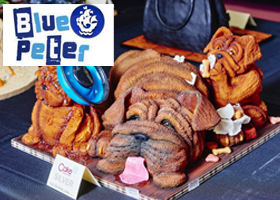 Cake International teams with BBC’s Blue Peter to create a special Blue Peter Pets feature at the NEC spring show (17 – 19 March)