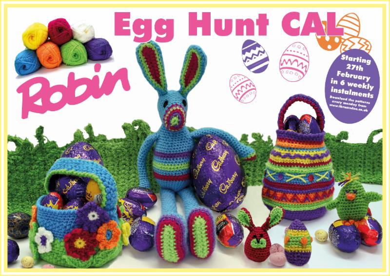 Crochet Easter CAL: Crochet Easter decorations using the Easter Calendar by Thomas B. Ramsden