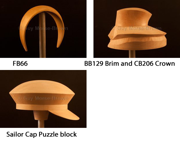 Millinery: New hatblocks style by How2hats