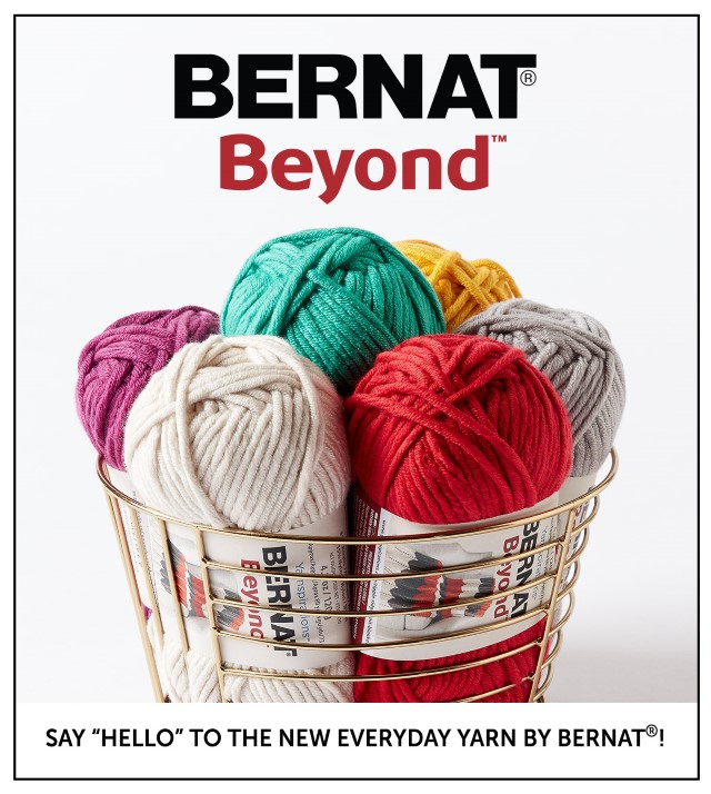 Yarns: Crochet/knit beautiful knitwear with Bernat® Beyond yarn