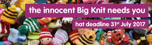 Help Innocent make this the biggest BIG KNIT ever as they extend the hats deadline to 31st of July 2017