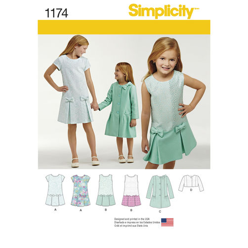 Sewing pattern: Swing into different weather conditions with clothes made from the Simplicity 1174 sewing pattern