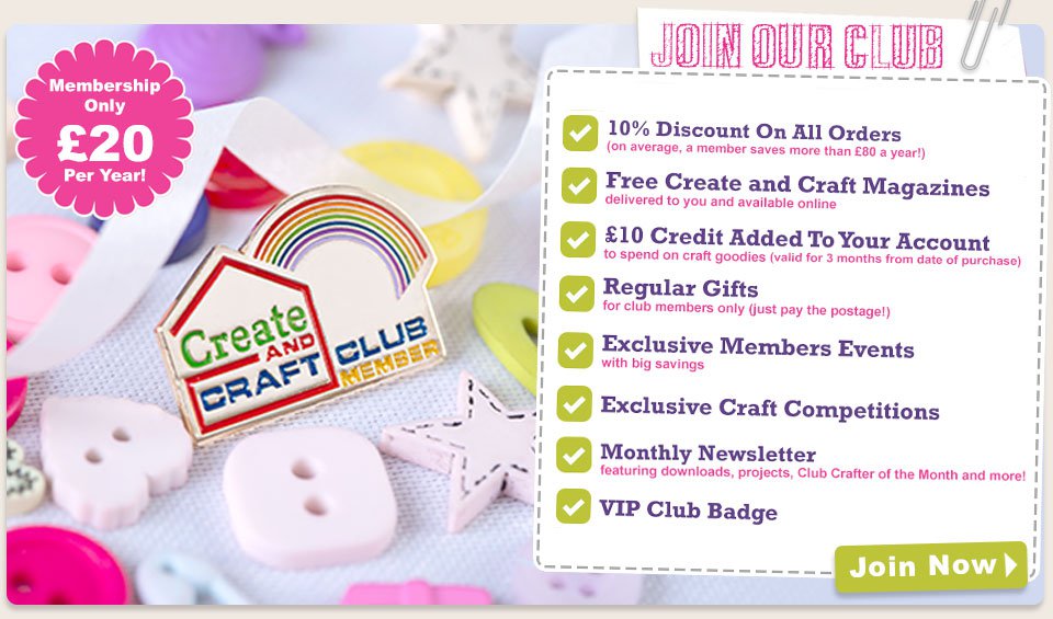 Create and Craft club members scout the club members page daily in expectant of the Summer 2017 magazine for club members