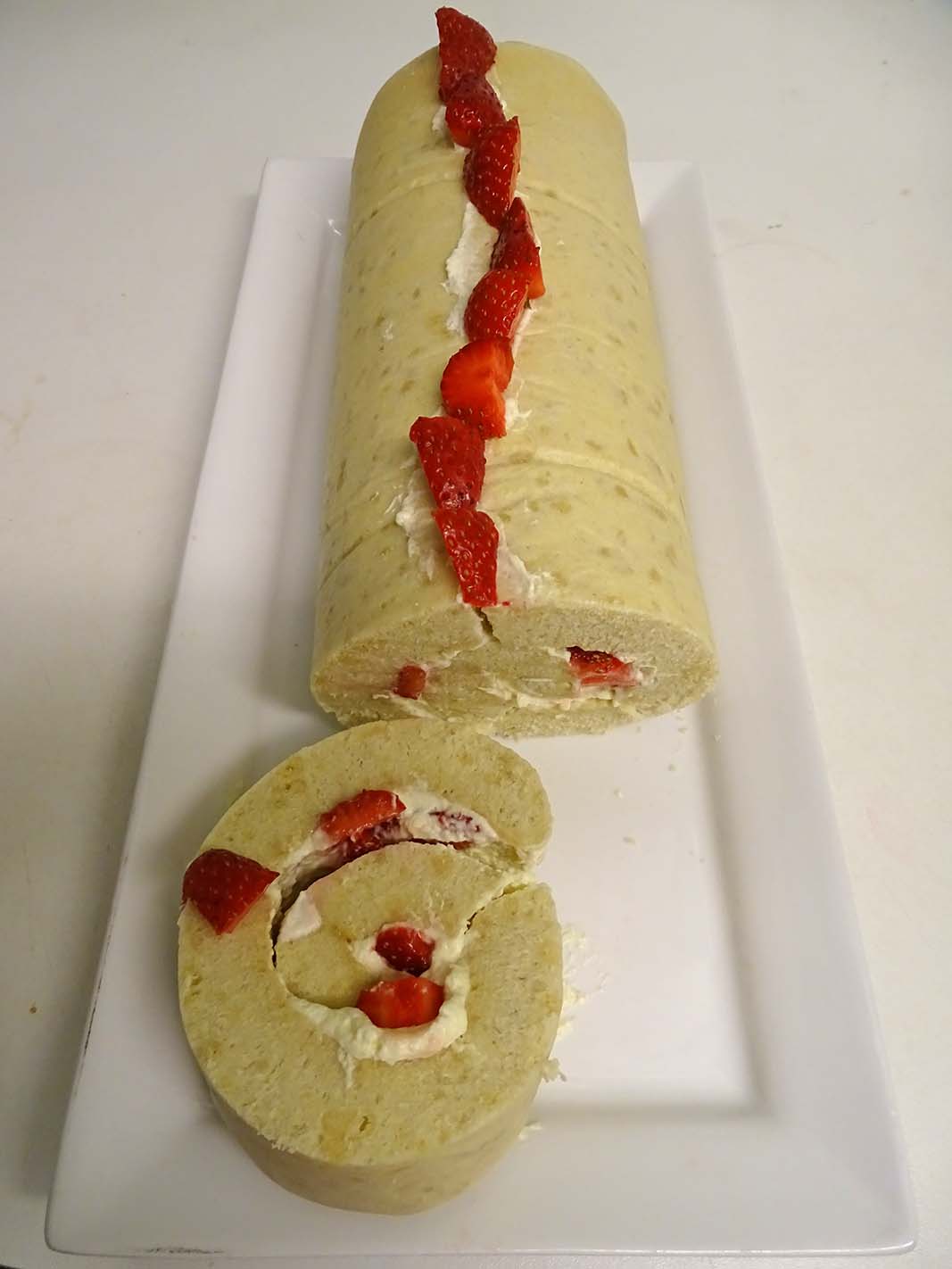 Day 16 of 30 Days with Strawberry: Make Strawberry Roulade