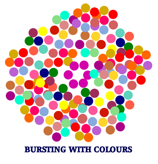 Theme of the Month- August: Bursting with Colours