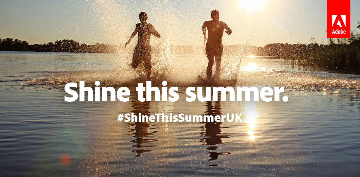 This is the last week of Adobe’s #ShineThisSummerUK photo competition