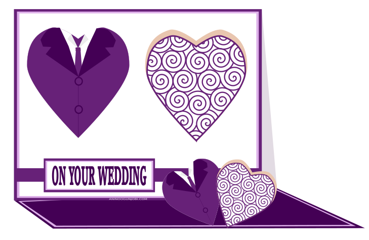 “On Your Wedding Day” Greeting Card Tag For October 2017