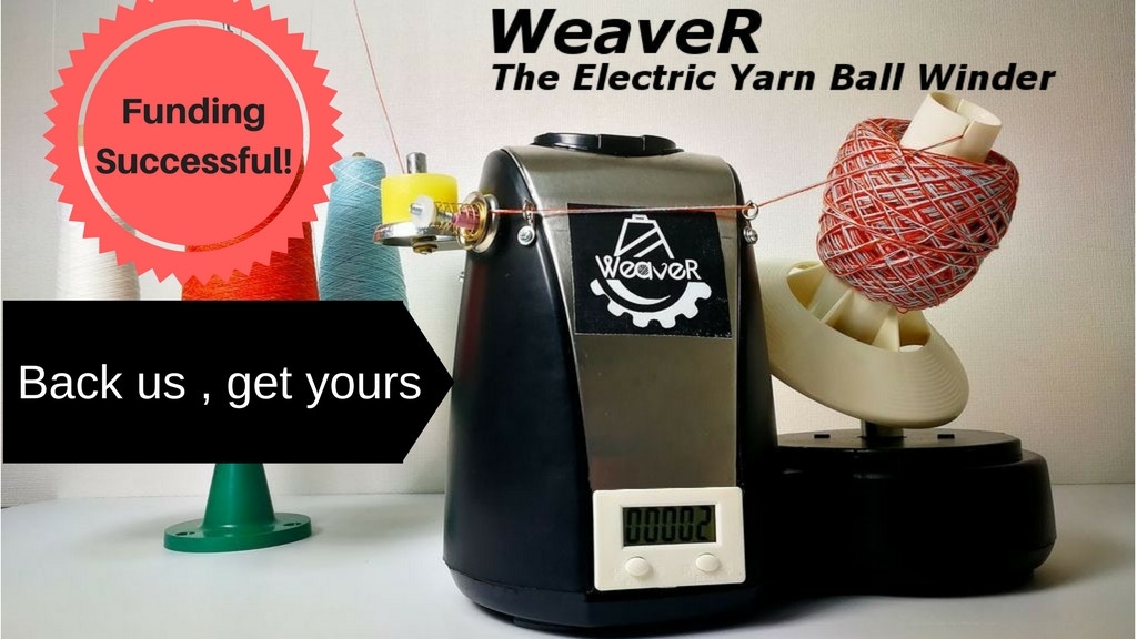 Sunny Choi from Hong Kong Knitting shares his new invention ‘WeaveR Electric Yarn Winder’ as he seeks for ‘backers’ on Kickstarter