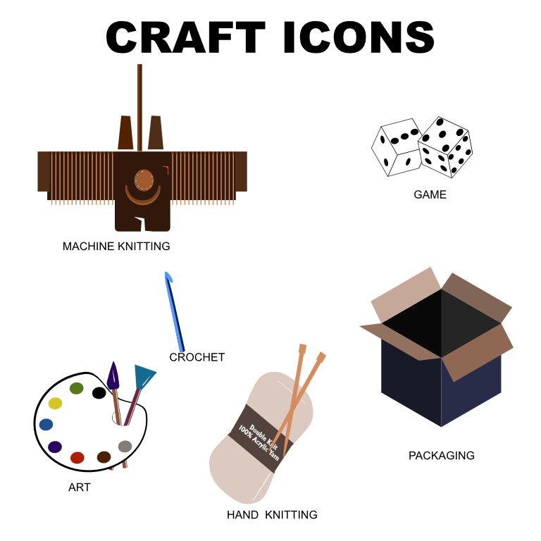 Craft Dictionary / Crafters Dictionary: Crafts Icons(Symbols)