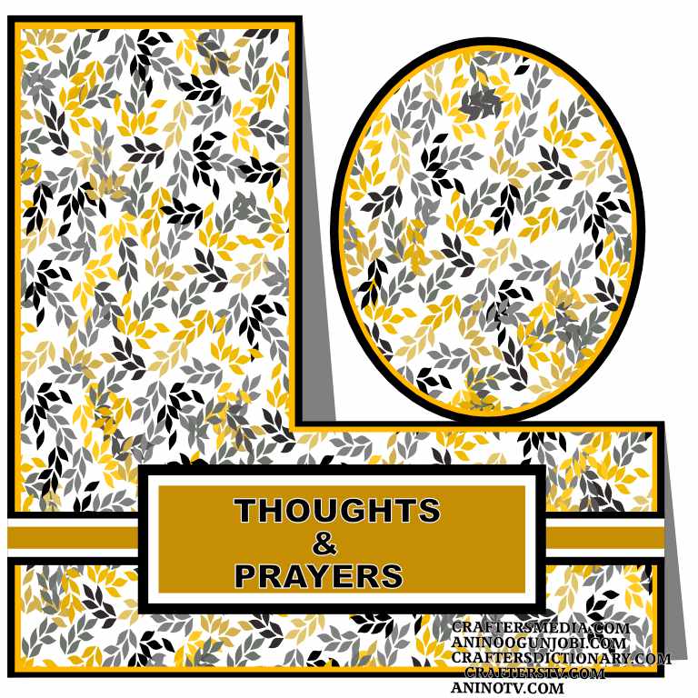 Crafters TV: ‘Thoughts And Prayers’ Greeting Card for February 2022