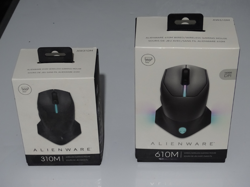 Digital Device: Dell Alienware Wireless/Wired Mouse versus Dell Alienware Wireless Mouse