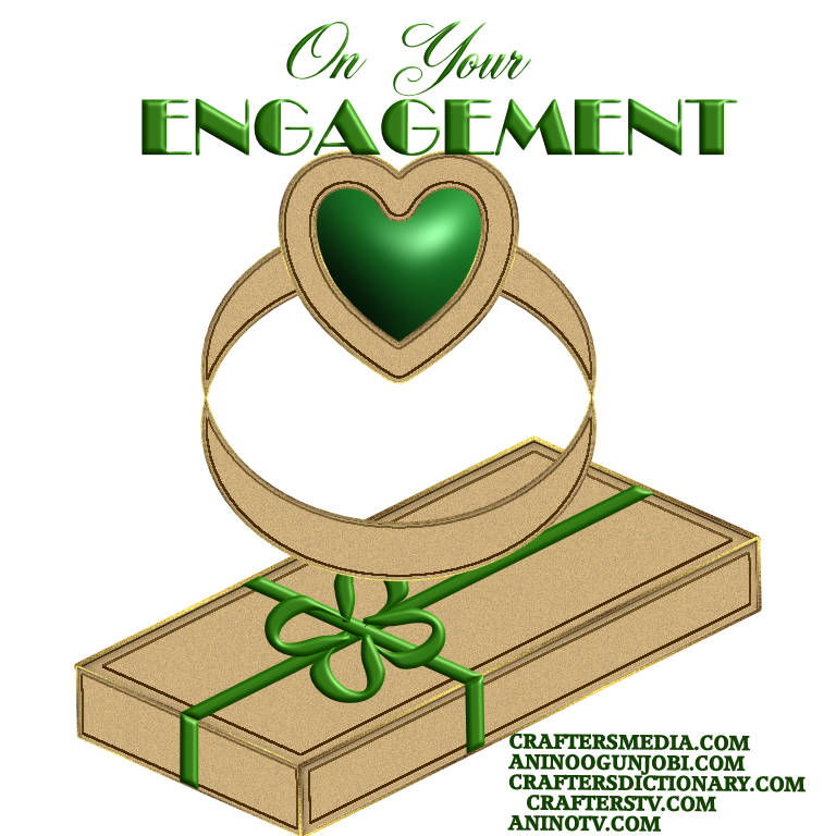 ‘Engagement’ Greeting Card for March 2022