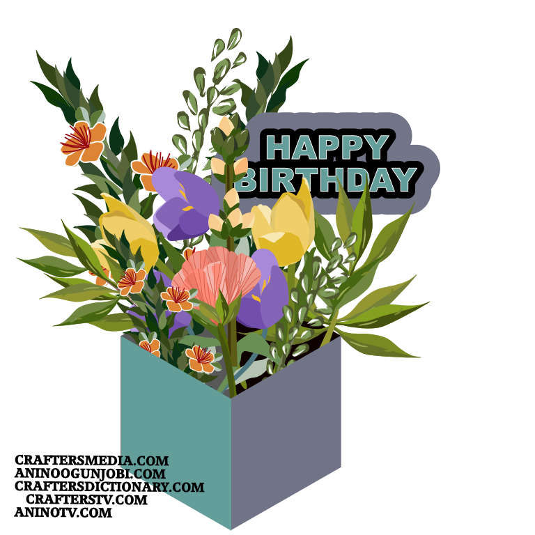 Crafters TV: ‘Happy Birthday’ Greeting Card for March 2022