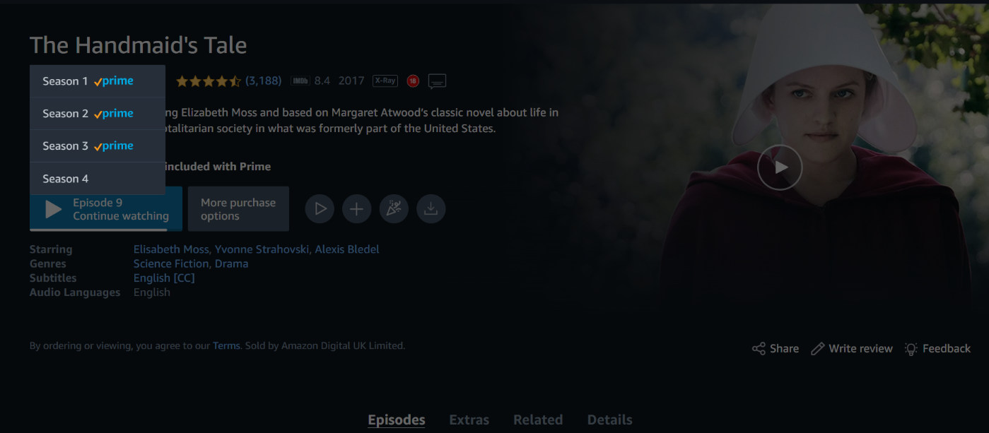 Home Entertainment: Take on the Four Season of entertainment with ‘The Handmaid’s Tale’ on Amazon Prime Video