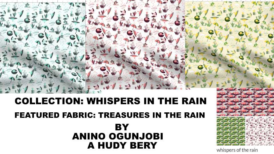 Featured Fabric: Treasures in the Rain by Anino A Hudy Bery