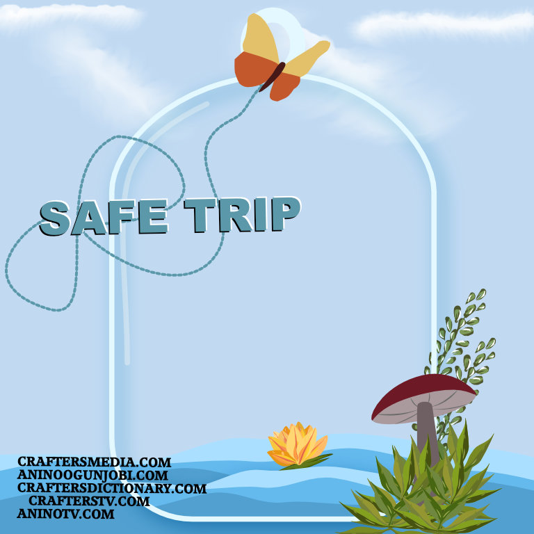 Crafters Media: ‘Safe Trip’ Greeting Card for April 2022