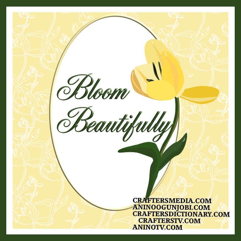 Crafters MEdia: ‘Bloom’ Greeting Card for May 2022