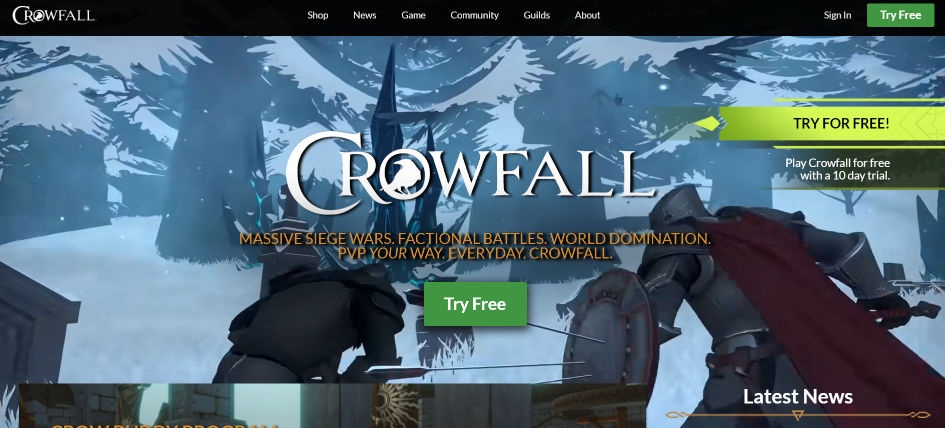 Crafters TV- 100 Days With Games: Day 36- CrowFall Game