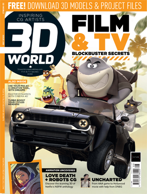 Magazine: 3D World July 2022 Issue “winks at” some CG Arts