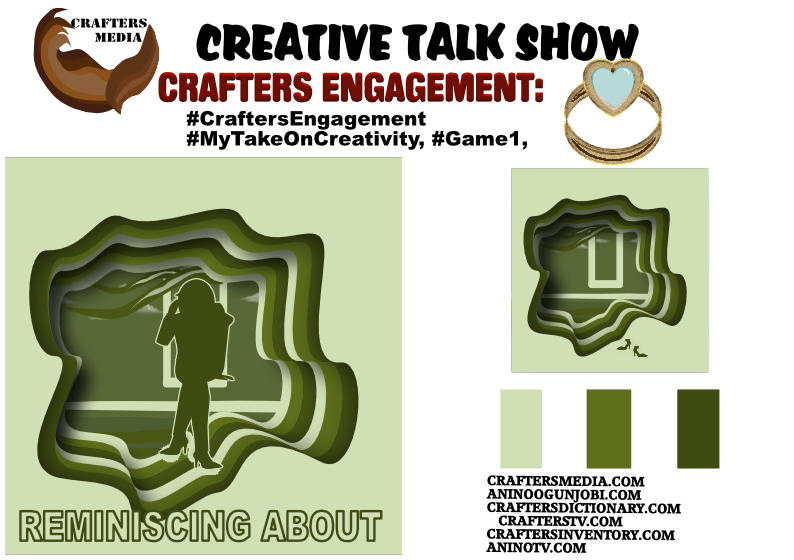 Creative/ Live Gaming: PaperCut Effect- Digital #Game1 #CraftersEngagement