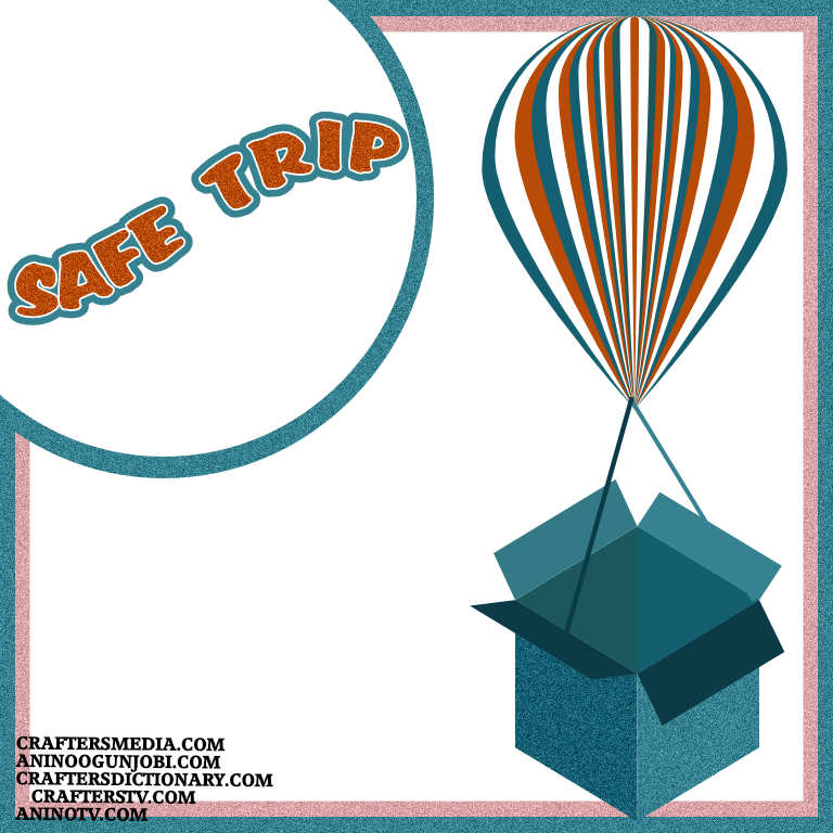 Crafters Media: ‘Safe Trip’ Greeting Card for June 2022