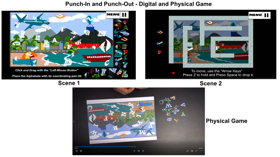 Crafters TV- 100 Days With Games: Day 37- Punch-In Punch-Out (digital and physical game) Game